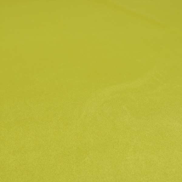 Poppy Soothing Velour Velvet Upholstery Furnishing Yellow Fabric CTR-1033 - Roman Blinds