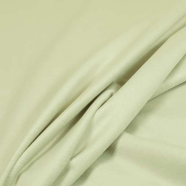 Poppy Soothing Velour Velvet Upholstery Furnishing Off White Fabric CTR-1035 - Roman Blinds