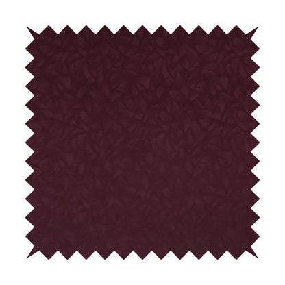 Mikado Self Pattern Soft Velour Velvet Upholstery Fabric In Purple Colour CTR-1037 - Made To Measure Curtains