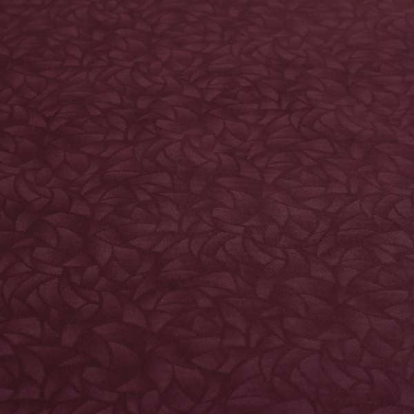 Mikado Self Pattern Soft Velour Velvet Upholstery Fabric In Purple Colour CTR-1037 - Handmade Cushions