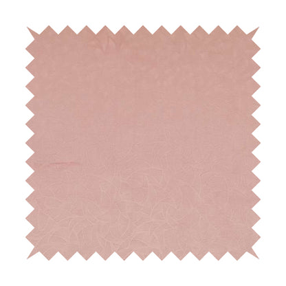 Mikado Self Pattern Soft Velour Velvet Upholstery Fabric In Pink Colour CTR-1043