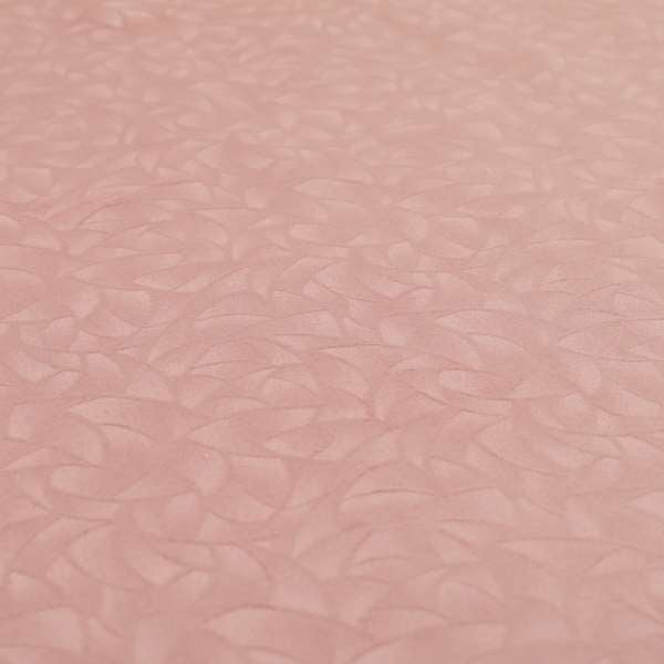 Mikado Self Pattern Soft Velour Velvet Upholstery Fabric In Pink Colour CTR-1043 - Roman Blinds