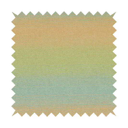 Mineral Weaves Multicoloured Orange Blue Green Heavyweight Chenille Upholstery Fabric CTR-1044