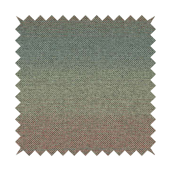 Mineral Weaves Multicoloured Silver Blue Red Heavyweight Chenille Upholstery Fabric CTR-1046 - Roman Blinds
