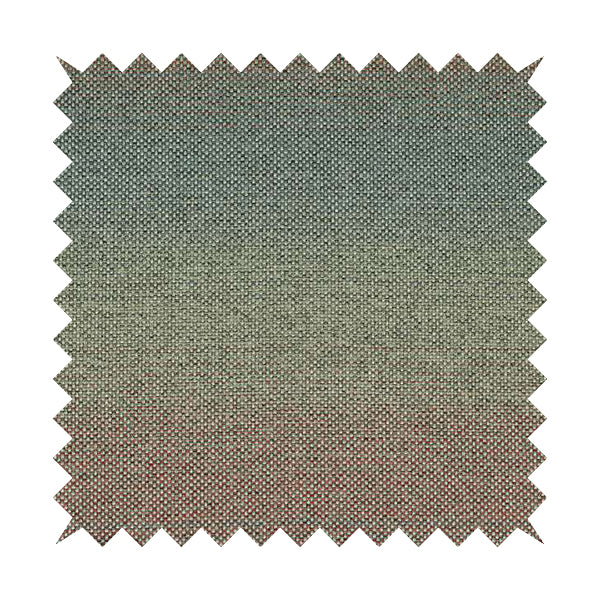 Mineral Weaves Multicoloured Silver Blue Red Heavyweight Chenille Upholstery Fabric CTR-1046 - Made To Measure Curtains