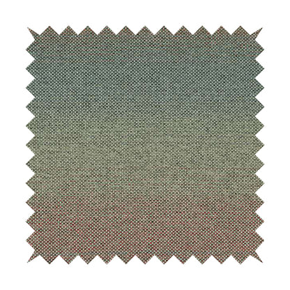 Mineral Weaves Multicoloured Silver Blue Red Heavyweight Chenille Upholstery Fabric CTR-1046 - Made To Measure Curtains