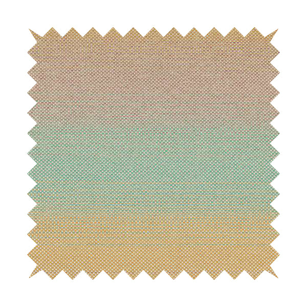 Mineral Weaves Multicoloured Orange Blue Pink Heavyweight Chenille Upholstery Fabric CTR-1047 - Made To Measure Curtains