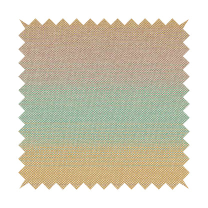 Mineral Weaves Multicoloured Orange Blue Pink Heavyweight Chenille Upholstery Fabric CTR-1047 - Made To Measure Curtains