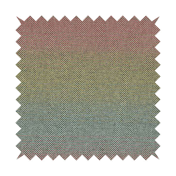 Mineral Weaves Multicoloured Blue Pink Green Heavyweight Chenille Upholstery Fabric CTR-1048 - Roman Blinds