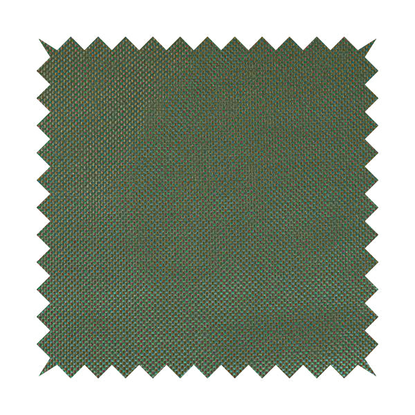 Bilbao Weave Textured Chenille Teal Brown Colour Furnishing Fabric CTR-1049 - Roman Blinds