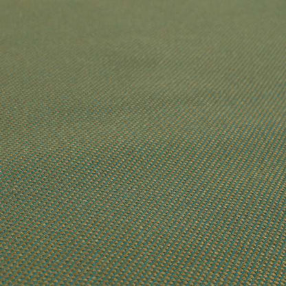 Bilbao Weave Textured Chenille Teal Brown Colour Furnishing Fabric CTR-1049 - Roman Blinds