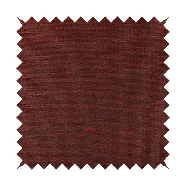 Metropolitan Collection Plain Chenille Smooth Textured Red Burgundy Colour Upholstery Fabric CTR-105 - Roman Blinds