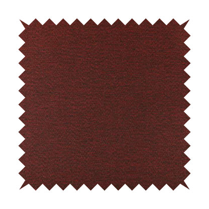 Metropolitan Collection Plain Chenille Smooth Textured Red Burgundy Colour Upholstery Fabric CTR-105