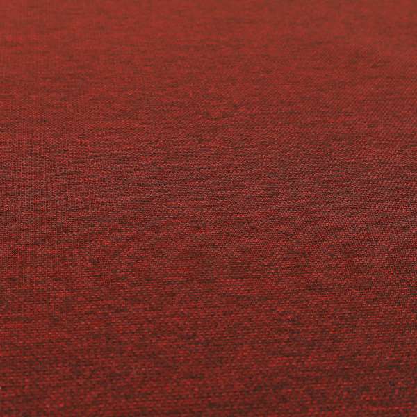 Metropolitan Collection Plain Chenille Smooth Textured Red Burgundy Colour Upholstery Fabric CTR-105 - Roman Blinds