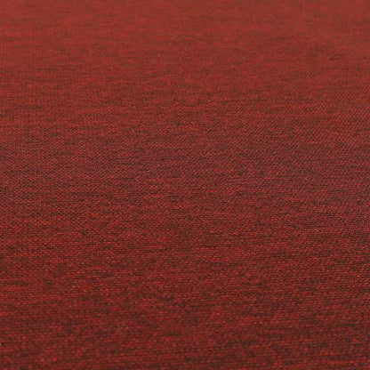 Metropolitan Collection Plain Chenille Smooth Textured Red Burgundy Colour Upholstery Fabric CTR-105 - Made To Measure Curtains