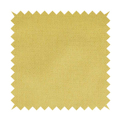 Bilbao Weave Textured Chenille Yellow Colour Furnishing Fabric CTR-1052