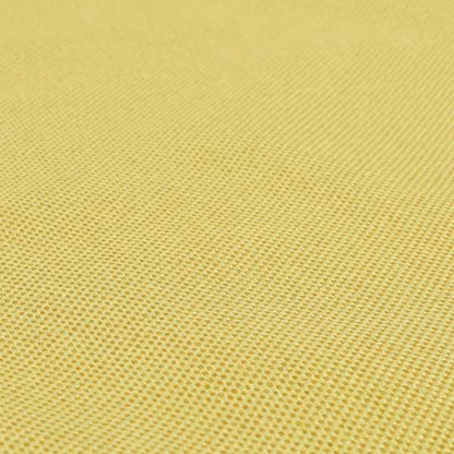 Bilbao Weave Textured Chenille Yellow Colour Furnishing Fabric CTR-1052 - Made To Measure Curtains