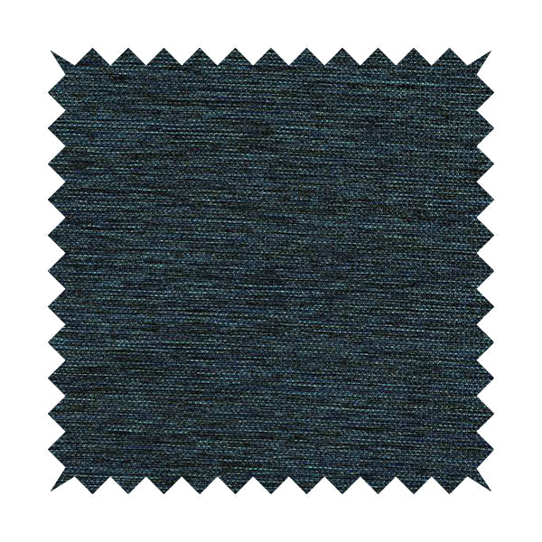 Metropolitan Collection Plain Chenille Smooth Textured Blue Colour Upholstery Fabric CTR-106