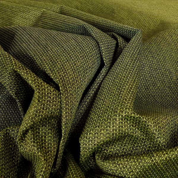 Metropolitan Collection Plain Chenille Smooth Textured Green Colour Upholstery Fabric CTR-107 - Made To Measure Curtains