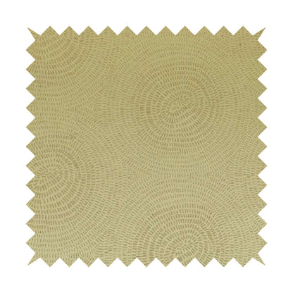 Fenton Circular Pattern In Beige Colour Furnishing Upholstery Fabric CTR-1076 - Roman Blinds