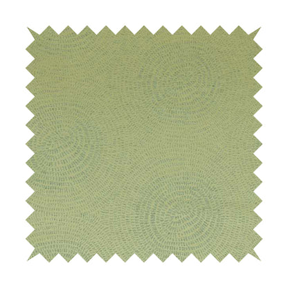 Fenton Circular Pattern In Grey Colour Furnishing Upholstery Fabric CTR-1078 - Roman Blinds