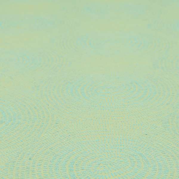 Fenton Circular Pattern In Light Blue Colour Furnishing Upholstery Fabric CTR-1079 - Made To Measure Curtains