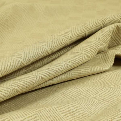 Noah Beige Colour Gingham Stripe Pattern Upholstery Fabrics CTR-1088 - Roman Blinds