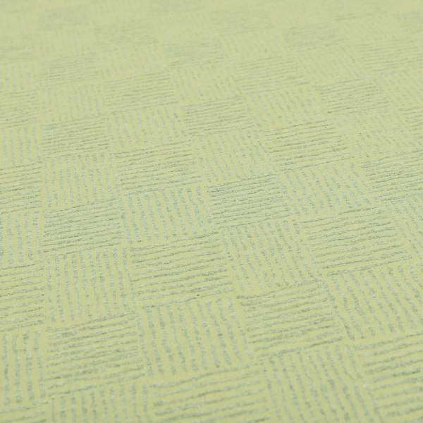 Noah Grey Colour Gingham Stripe Pattern Upholstery Fabrics CTR-1090 - Made To Measure Curtains