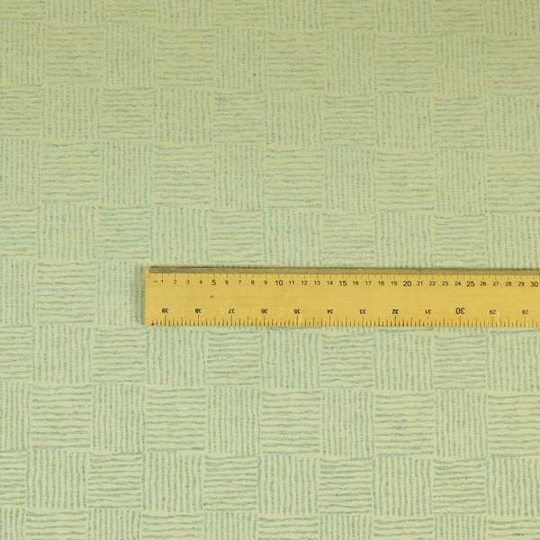 Noah Grey Colour Gingham Stripe Pattern Upholstery Fabrics CTR-1090 - Made To Measure Curtains