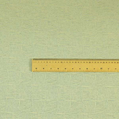 Noah Grey Colour Gingham Stripe Pattern Upholstery Fabrics CTR-1090 - Made To Measure Curtains