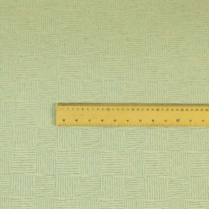 Noah Grey Colour Gingham Stripe Pattern Upholstery Fabrics CTR-1090