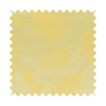 Pelham Autumnal Floral Pattern In Yellow Colour Furnishing Upholstery Fabric CTR-1100 - Roman Blinds