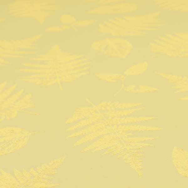 Pelham Autumnal Floral Pattern In Yellow Colour Furnishing Upholstery Fabric CTR-1100 - Made To Measure Curtains