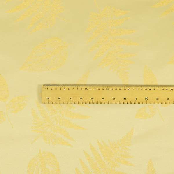 Pelham Autumnal Floral Pattern In Yellow Colour Furnishing Upholstery Fabric CTR-1100