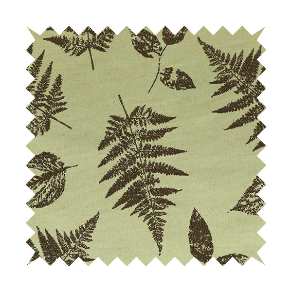 Pelham Autumnal Floral Pattern In Brown Colour Furnishing Upholstery Fabric CTR-1102 - Roman Blinds