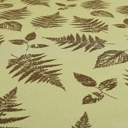 Pelham Autumnal Floral Pattern In Brown Colour Furnishing Upholstery Fabric CTR-1102 - Roman Blinds