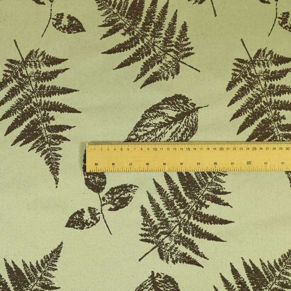 Pelham Autumnal Floral Pattern In Brown Colour Furnishing Upholstery Fabric CTR-1102 - Made To Measure Curtains