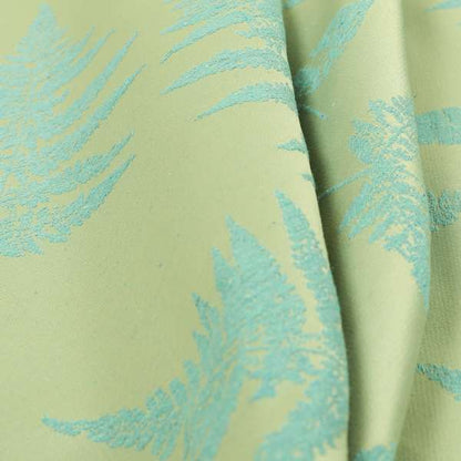 Pelham Autumnal Floral Pattern In Light Blue Colour Furnishing Upholstery Fabric CTR-1103 - Roman Blinds