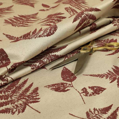 Pelham Autumnal Floral Pattern In Pink Colour Furnishing Upholstery Fabric CTR-1108 - Handmade Cushions
