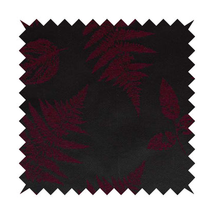 Pelham Autumnal Floral Pattern In Burgundy Colour Furnishing Upholstery Fabric CTR-1110 - Handmade Cushions