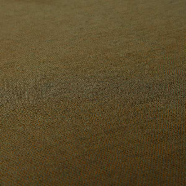 Surat Plain Textured Chenille Material In Grey Orange Colour Upholstery Fabric CTR-1119 - Made To Measure Curtains