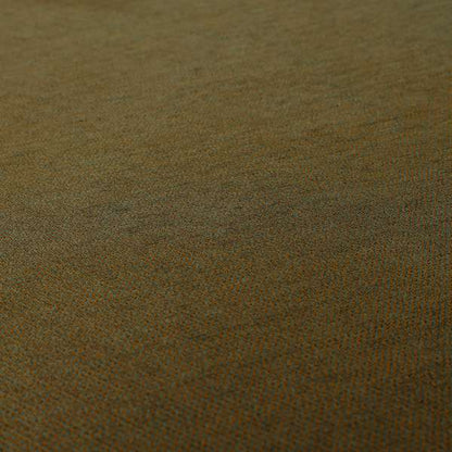 Surat Plain Textured Chenille Material In Grey Orange Colour Upholstery Fabric CTR-1119 - Made To Measure Curtains