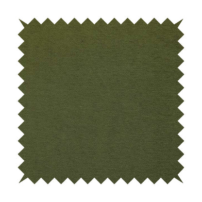 Surat Plain Textured Chenille Material In Green Colour Upholstery Fabric CTR-1125 - Made To Measure Curtains