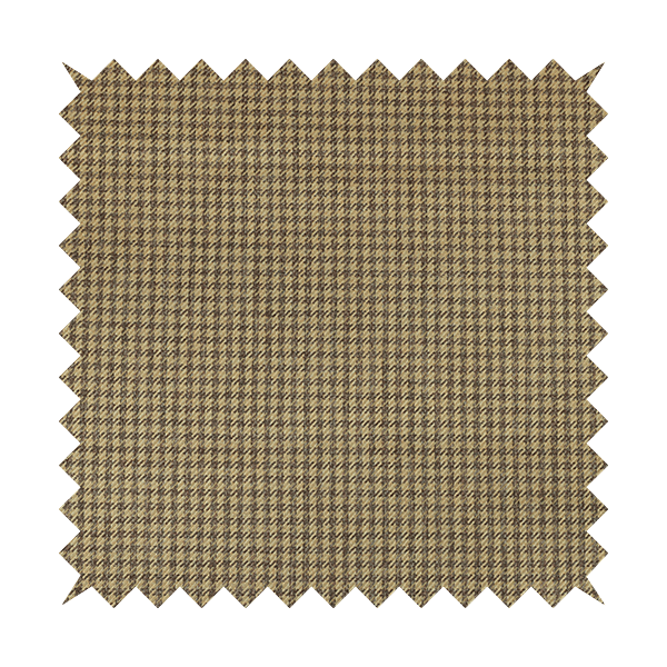 Berwick Houndstooth Pattern Jacquard Flat Weave Yellow Colour Upholstery Furnishing Fabric CTR-1139 - Made To Measure Curtains