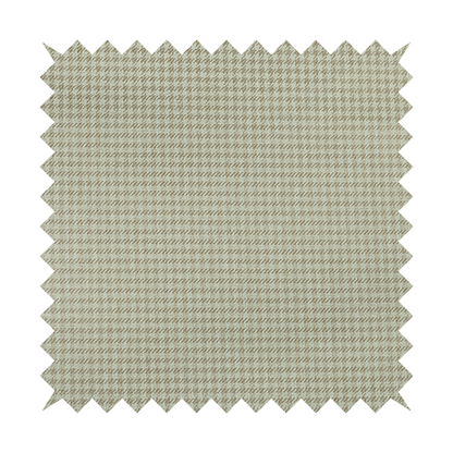 Berwick Houndstooth Pattern Jacquard Flat Weave Beige Colour Upholstery Furnishing Fabric CTR-1144 - Made To Measure Curtains