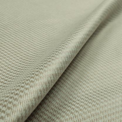 Berwick Houndstooth Pattern Jacquard Flat Weave Beige Colour Upholstery Furnishing Fabric CTR-1144 - Roman Blinds