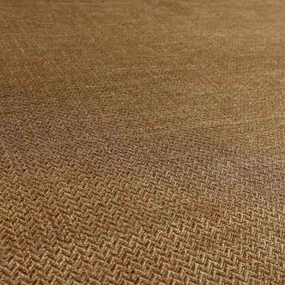 Majesty Herringbone Weave Chenille Bronze Brown Colour Upholstery Furnishing Fabric CTR-1153