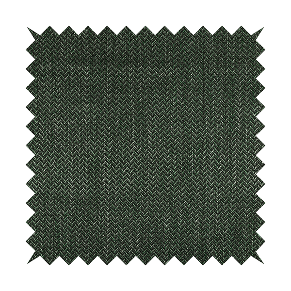 Majesty Herringbone Weave Chenille Green Colour Upholstery Furnishing Fabric CTR-1156 - Handmade Cushions