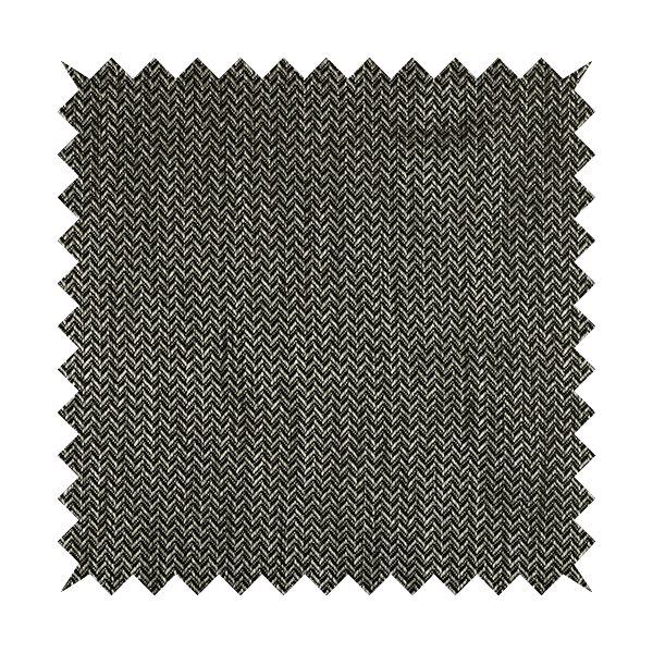 Majesty Herringbone Weave Chenille Grey Colour Upholstery Furnishing Fabric CTR-1159 - Made To Measure Curtains