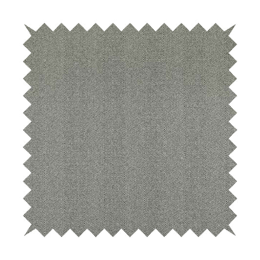 Elemental Collection 3D Geometric Shape Pattern Soft Wool Textured Grey White Colour Upholstery Fabric CTR-117